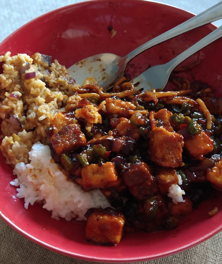 This evening’s meal